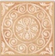 D1294/SG1550 Декоративная вставка Кедр/Сонет Карамель 4.7x4.7 - фото 4