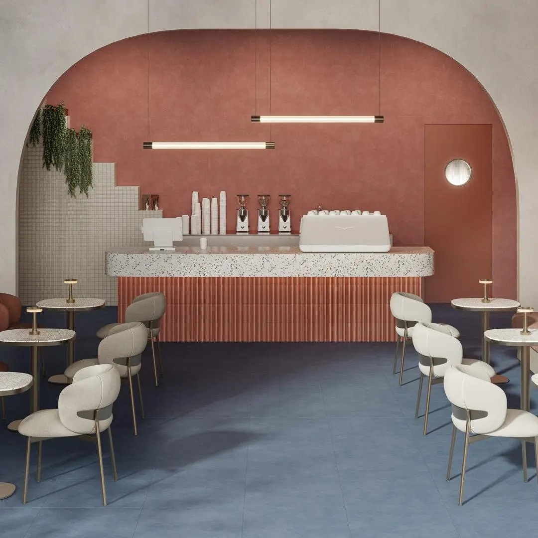 KM6060G0811R На пол Про Чементо Синий матовый обрезной 60х60x0.9 - фото 12