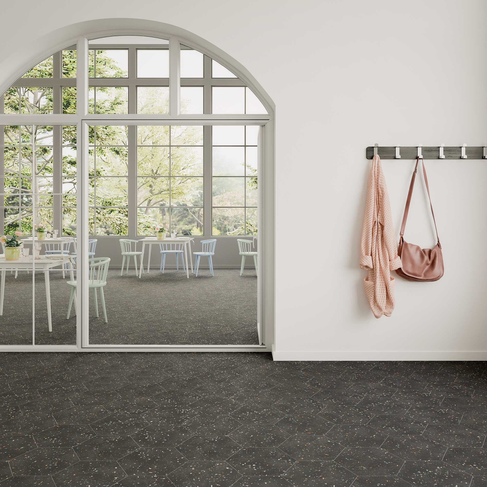 DNA Tiles Terrazzo