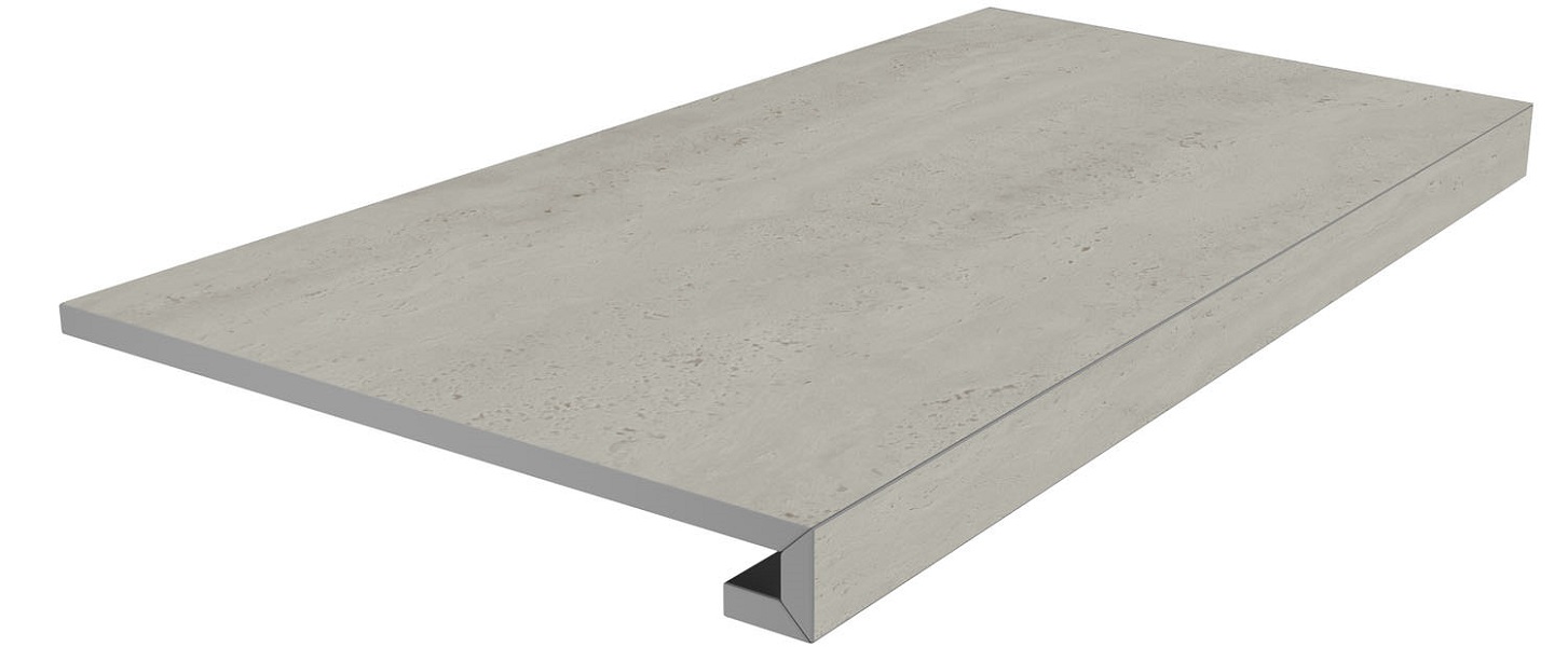 SG850990R/GCF Ступень Сан-Марко Клееная серый светлый матовый 33x80x0.9