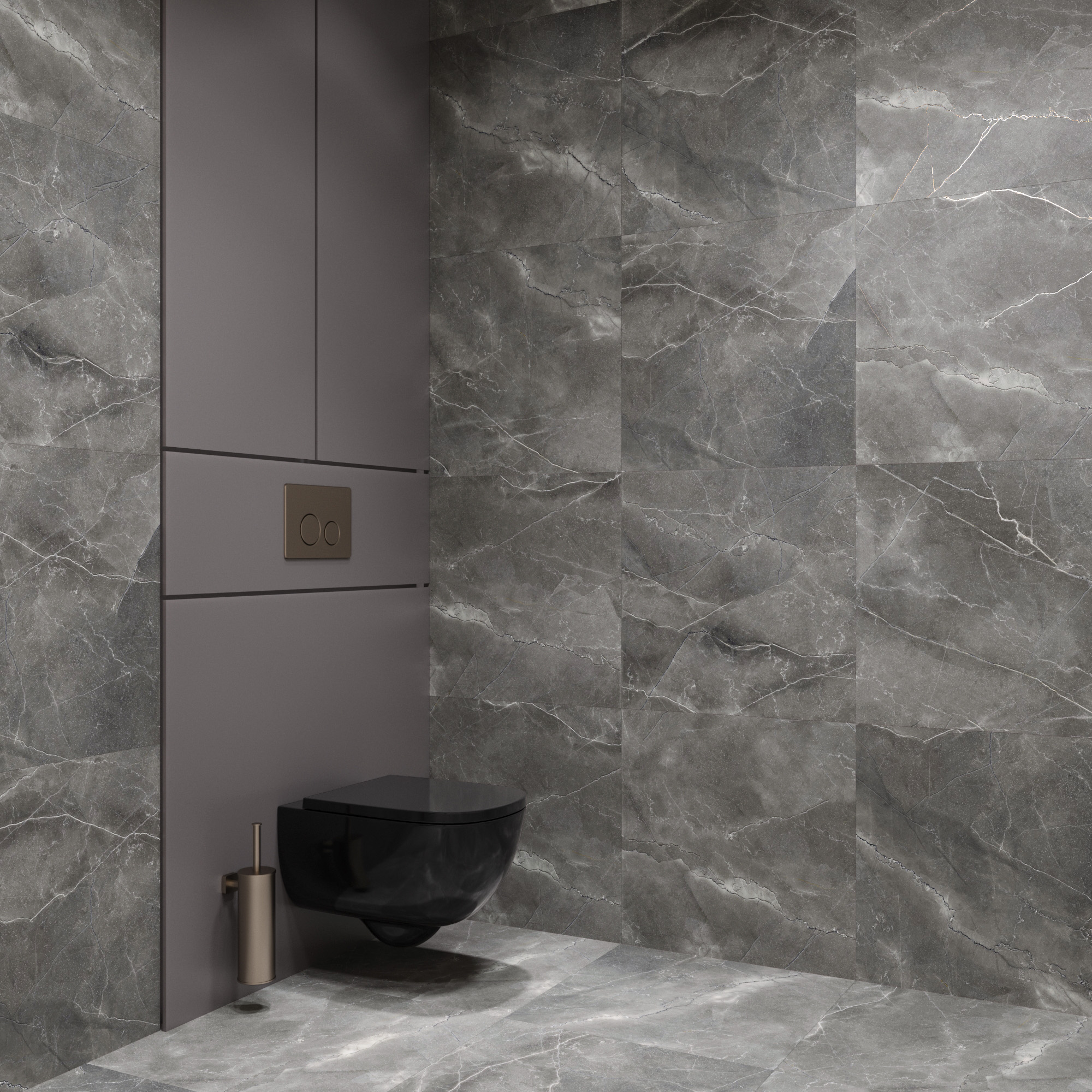 CL4002-A На пол Pulpis Nero Carving Lappato 60x120 - фото 18