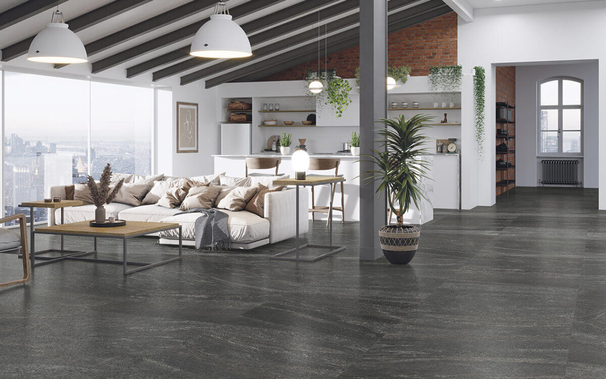 На пол Slate Stone Anthracite RC Lap 60x60 - фото 10