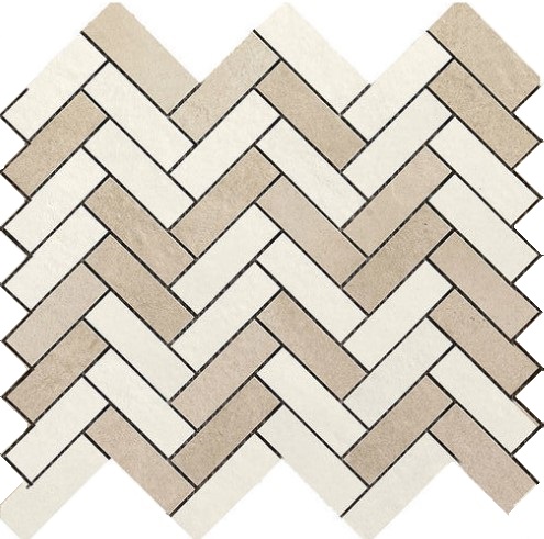 R06A Декор Terracruda Mosaico Degrade Sabbia - Luce - фото 3