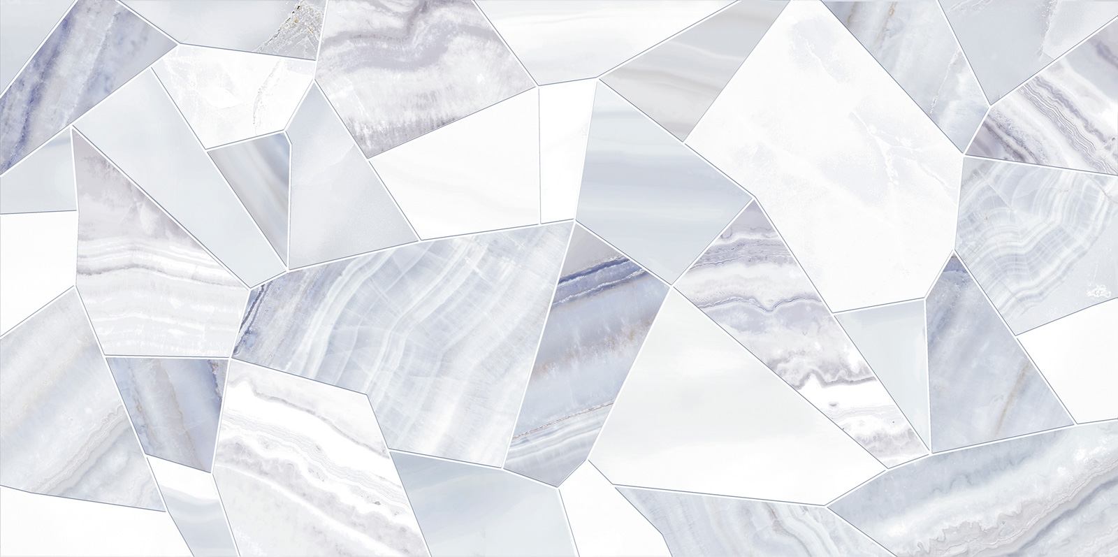 TWU09BGM017 На стену Bergamo Голубой геометрия - фото 6