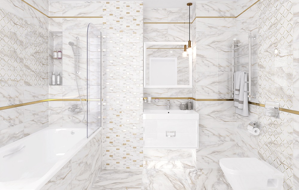 Декор Aragon Белый - фото 2