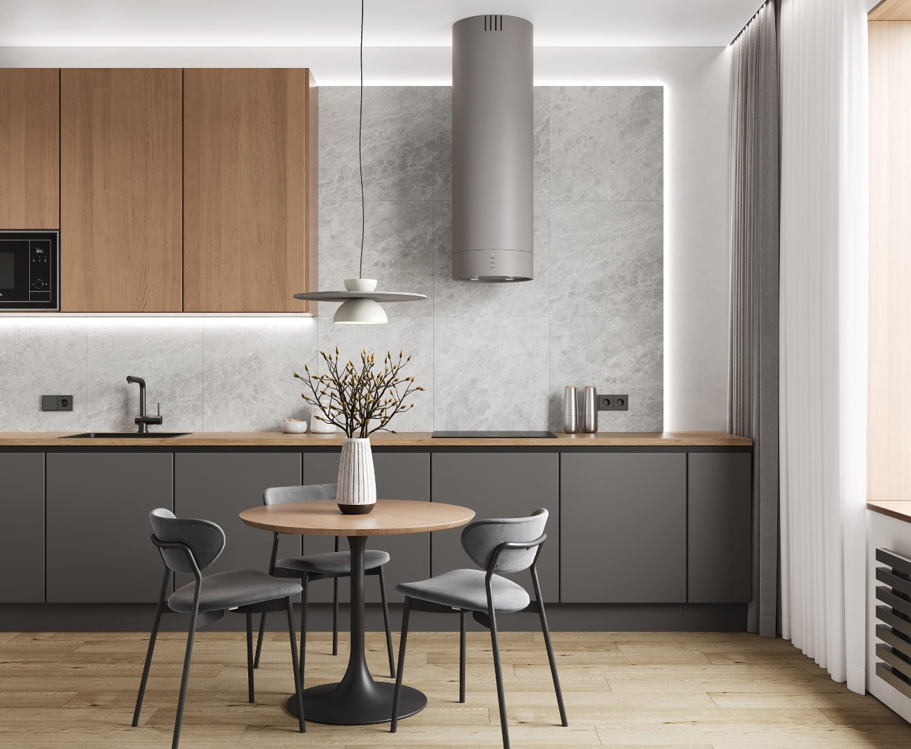 LP6012G0101R На пол Bohemian Grigio серый матовый карвинг 59.5х119.1 - фото 10