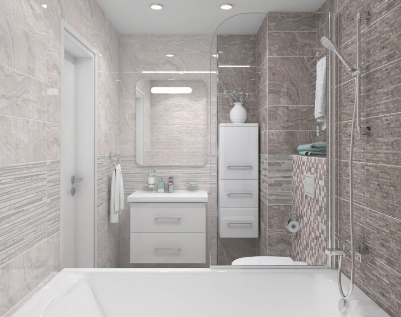 17-10-11-1190 На стену Marmo Бежевая Мозаика - фото 16