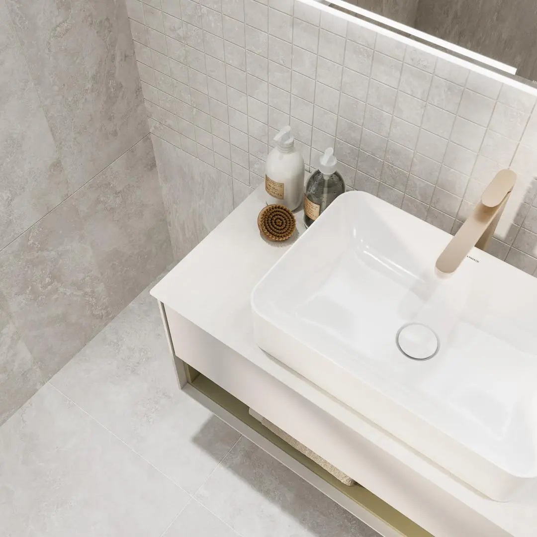 KMD2PTG006BR На стену Литос Чипсет бежевый светлый матовый обрезной 30x60x0.9 - фото 15