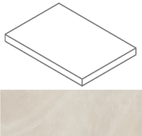 620070002330 Ступень Continuum Pure Scalino Angolare DX 33x120