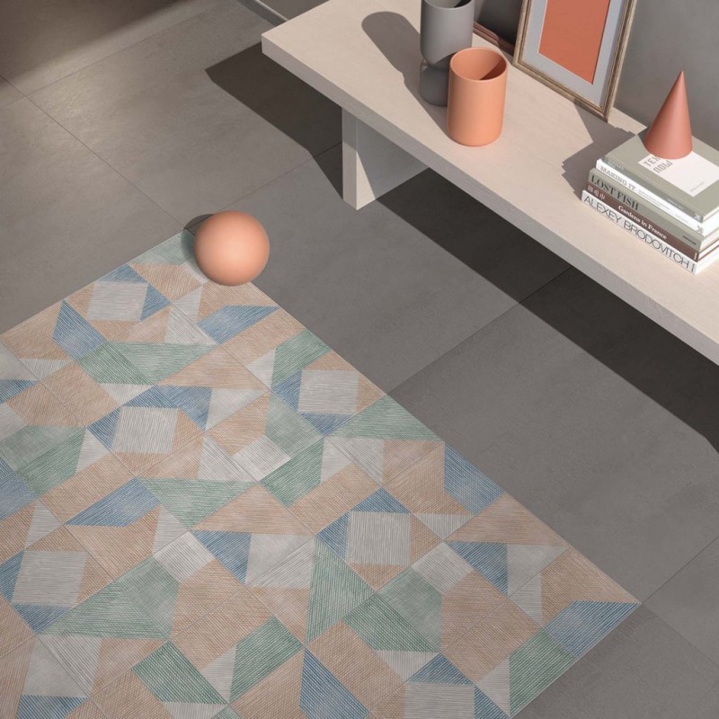 0005894 На пол Play Drops Multiwhite 20x20 - фото 26