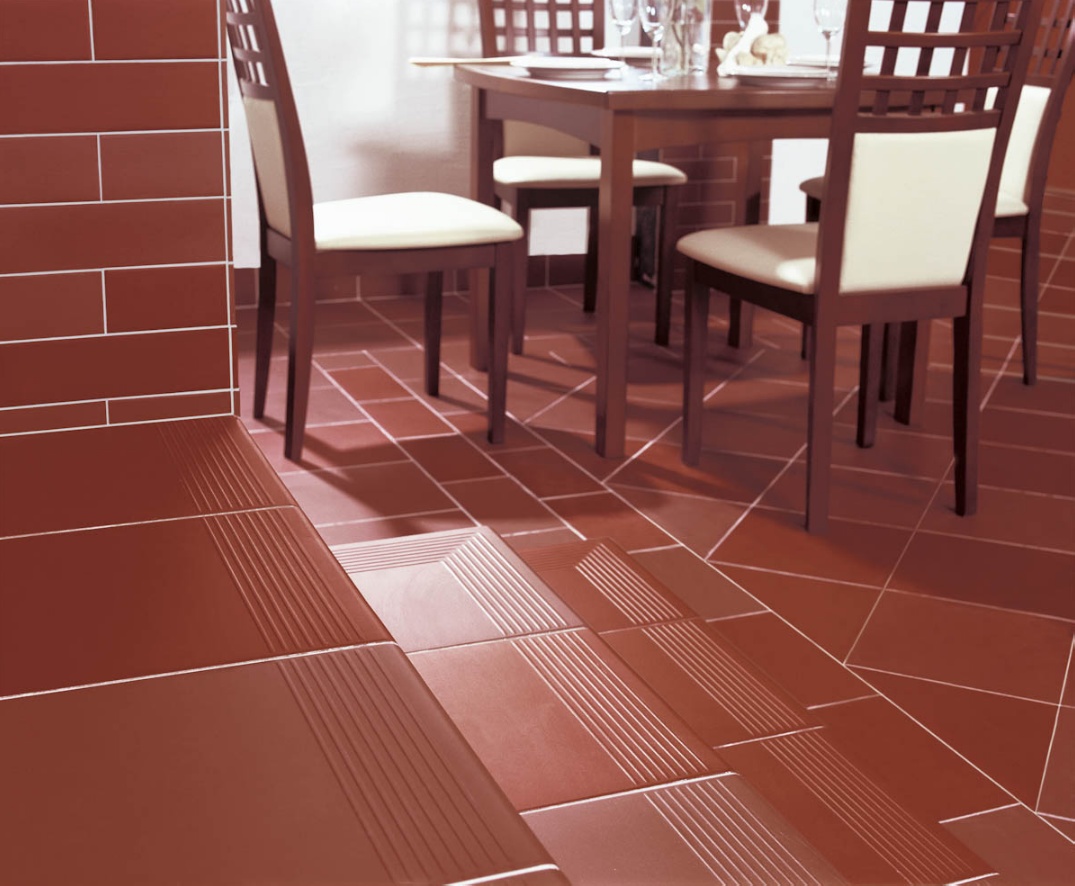 Ступень Natural Rosa Duro Ступень наружная с капиносом 33x33 - фото 4