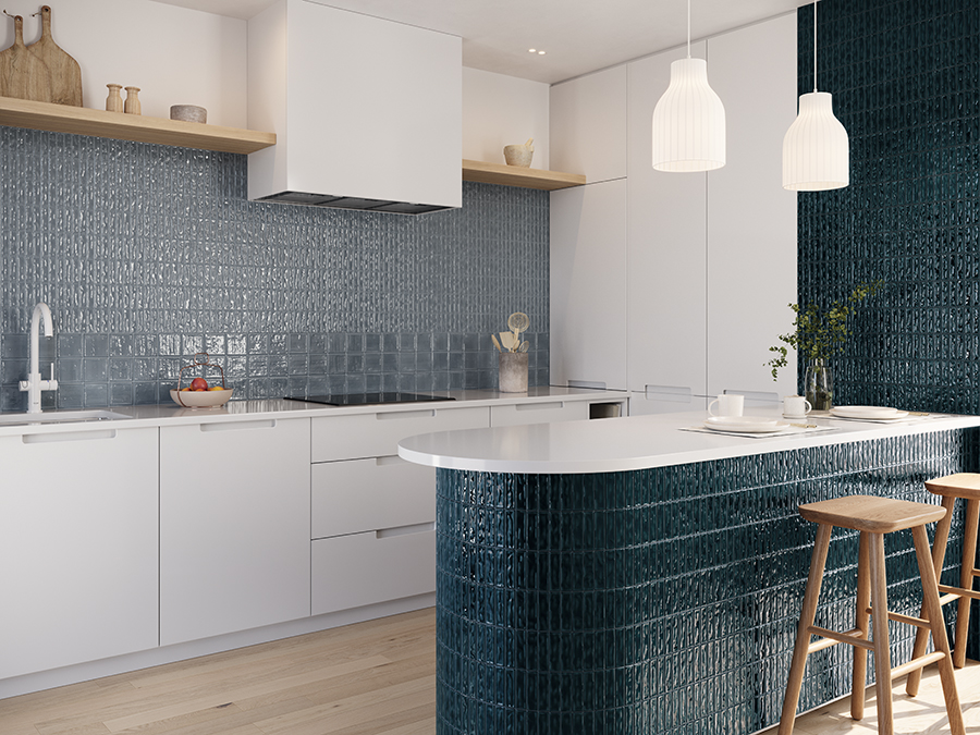 На стену Sticks Green Intenso 20х20 - фото 2