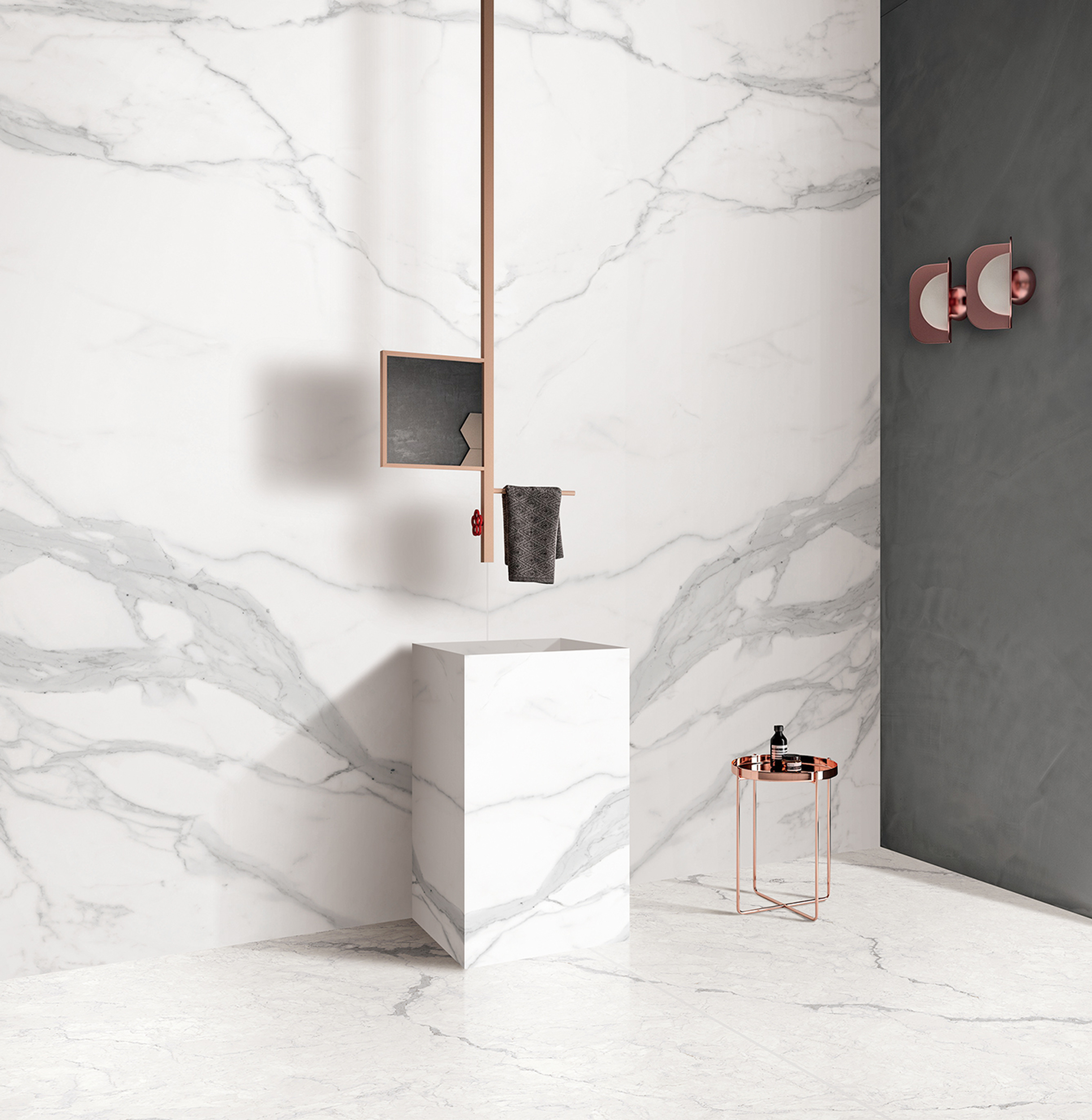 На пол Grand Prospect Matt Спеченный камень 1600x3200x6 - фото 10