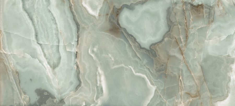 774481 На пол Reves De Rex Jade Glossy 6mm 120x280 - фото 8