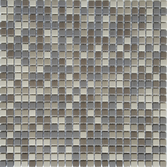 Crema 6*12*12 315*315 На стену Стеклянная мозаика Crema