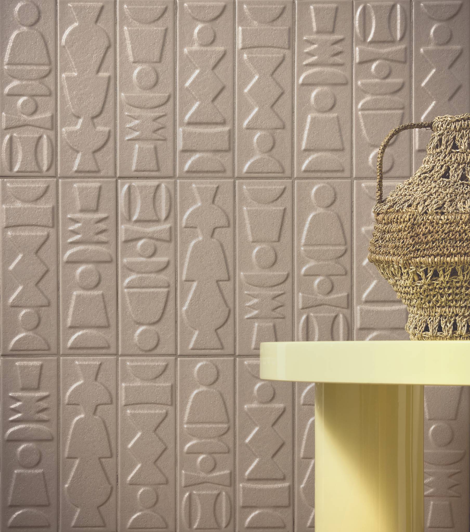 4101232 Декор Nok Palladiana Crock Mosaic Ivory 40x40 - фото 14