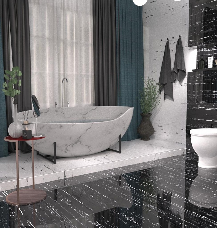 На пол Portoro 3083 Diamond Portoro High Glossy 60*120 - фото 6