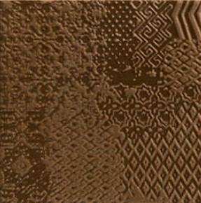 Декор Metal Tiles Decor Bronze 20x20 - фото 3