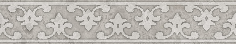OS/A295/8349 Бордюр Ферони Серый Светлый Матовый 30x5.7 - фото 2