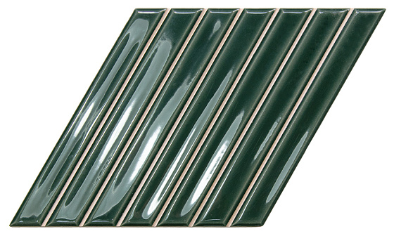 135025 На стену Spike Bars B Royal Green Gloss 15x25.9