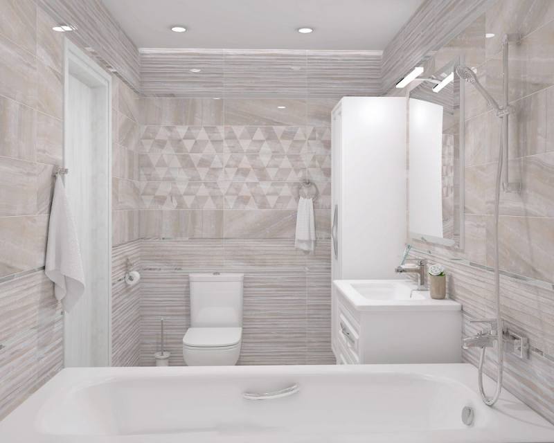 17-10-11-1186 На стену Diadema Бежевая Рельеф - фото 19