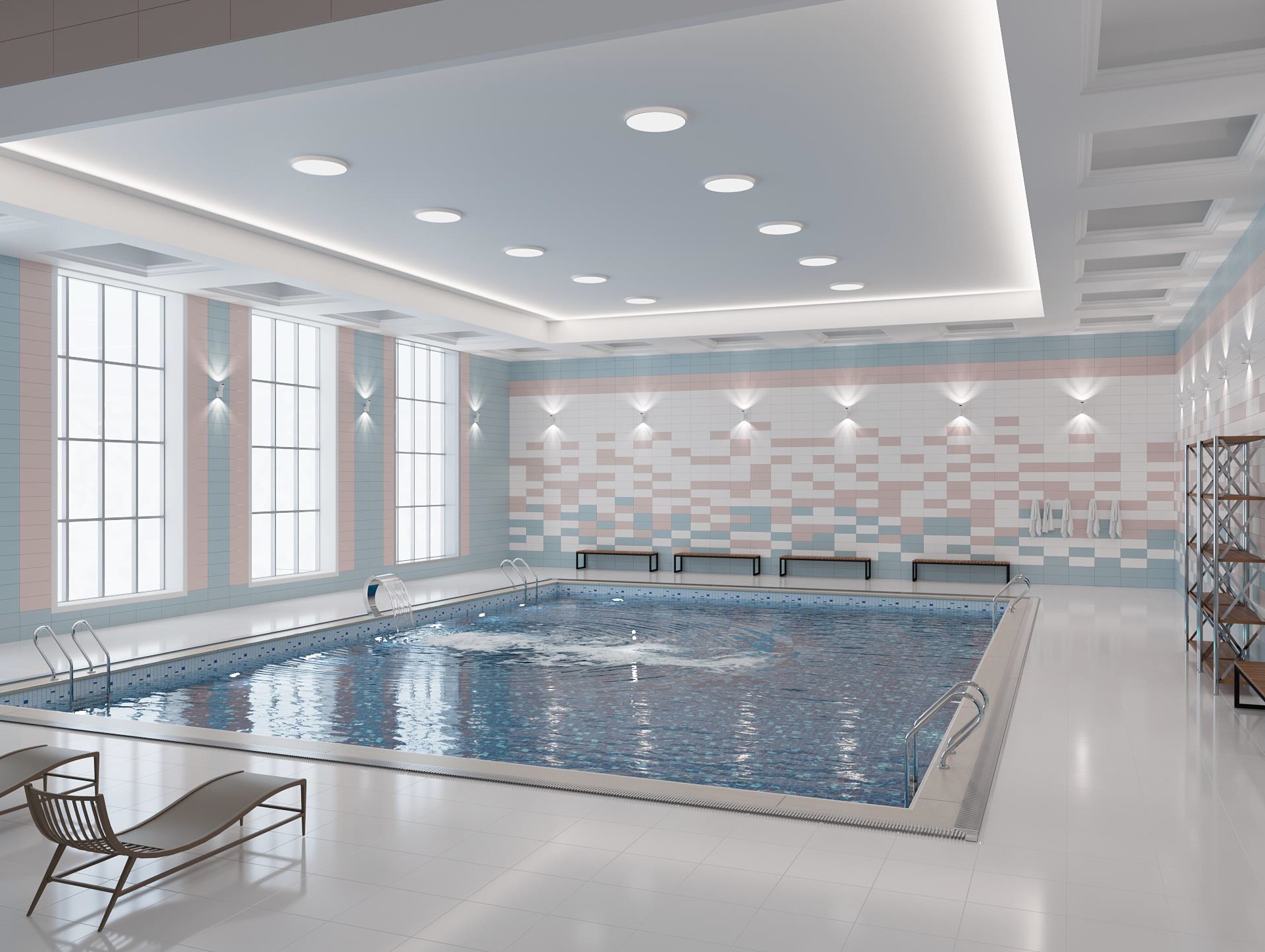 00-00108801 На стену Палитра Розовый SM 20.1x50.5 - фото 3