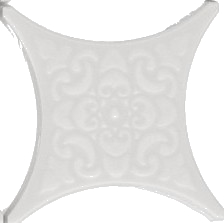 Декоративная вставка Core Estrella Set Core Blanco (4pzs) - фото 2