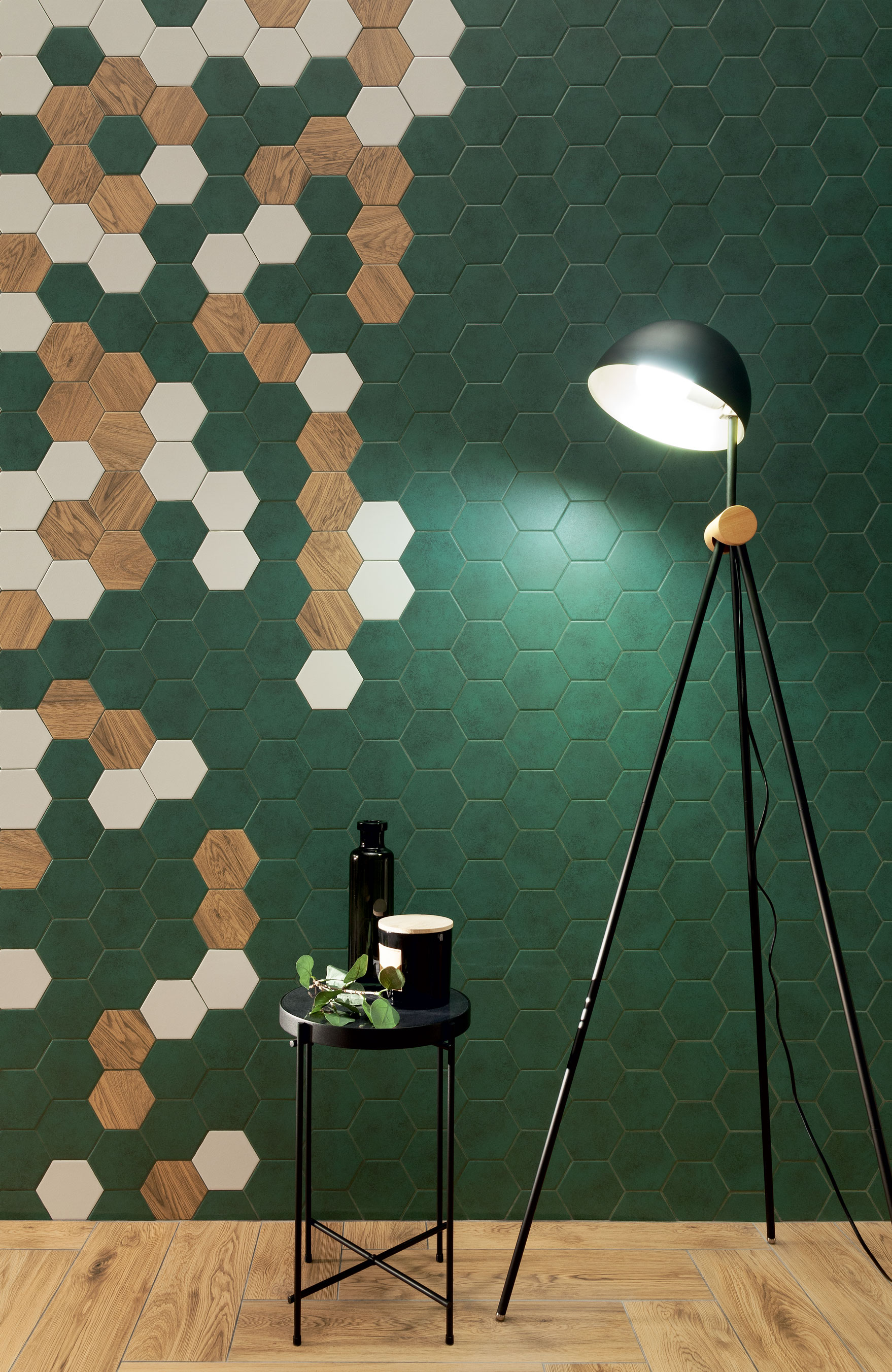 На стену Burano W- White hex 11x12.5 - фото 8