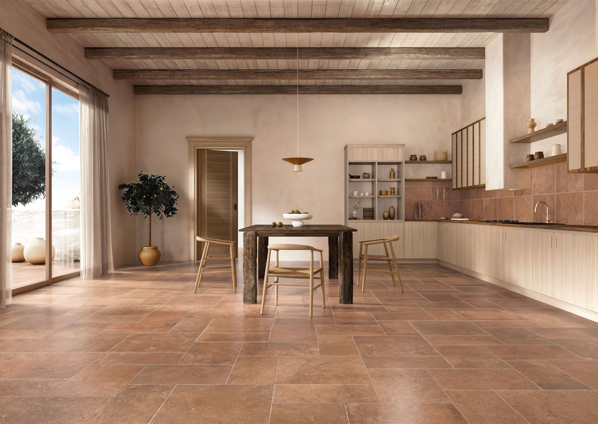 117122 На пол Terre Del Sole Granato 30x60 - фото 13