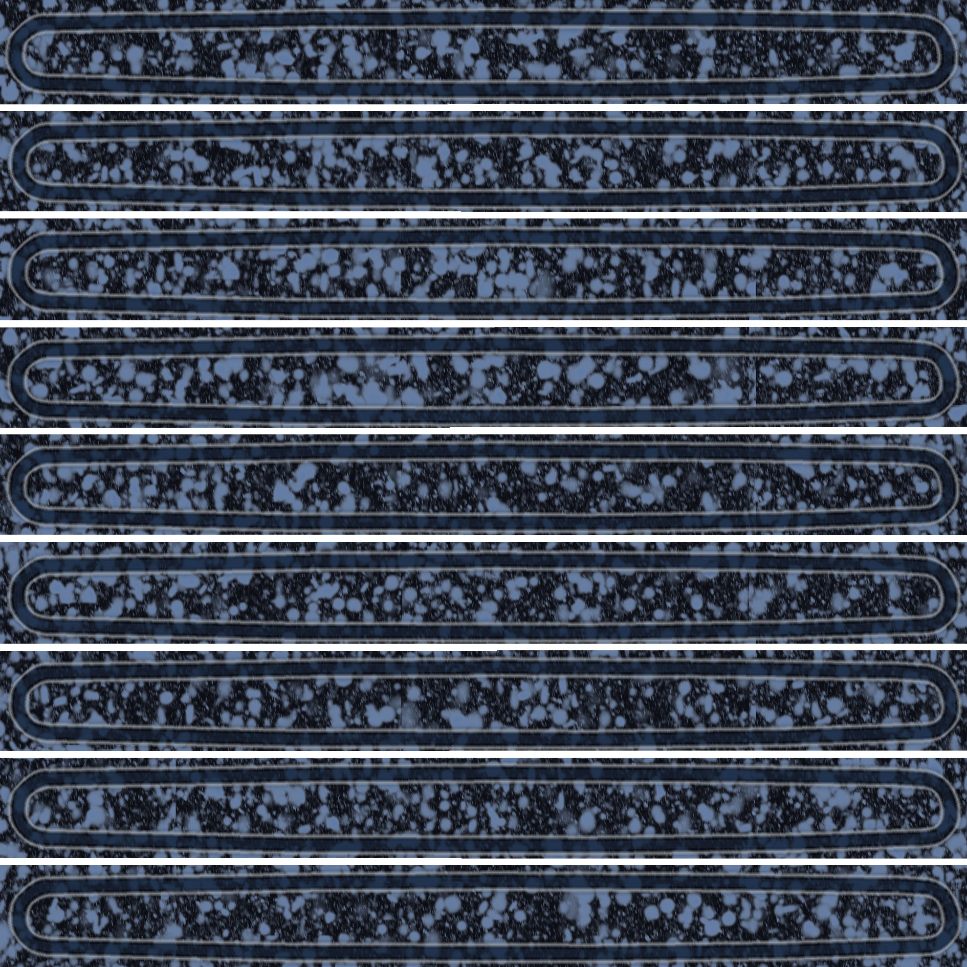 KMD2SOB004BN Декор Далия Чипсет синий глянцевый 20x20x0.95 - фото 8