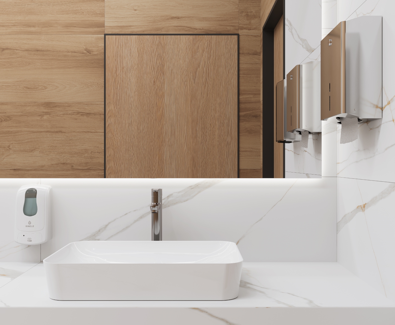 На пол Venato Blanco PRO Белый матовый R11Soft 60х120 - фото 12