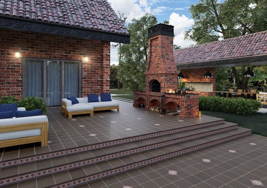 На пол Шоколад Базовая 32x32 - фото 2