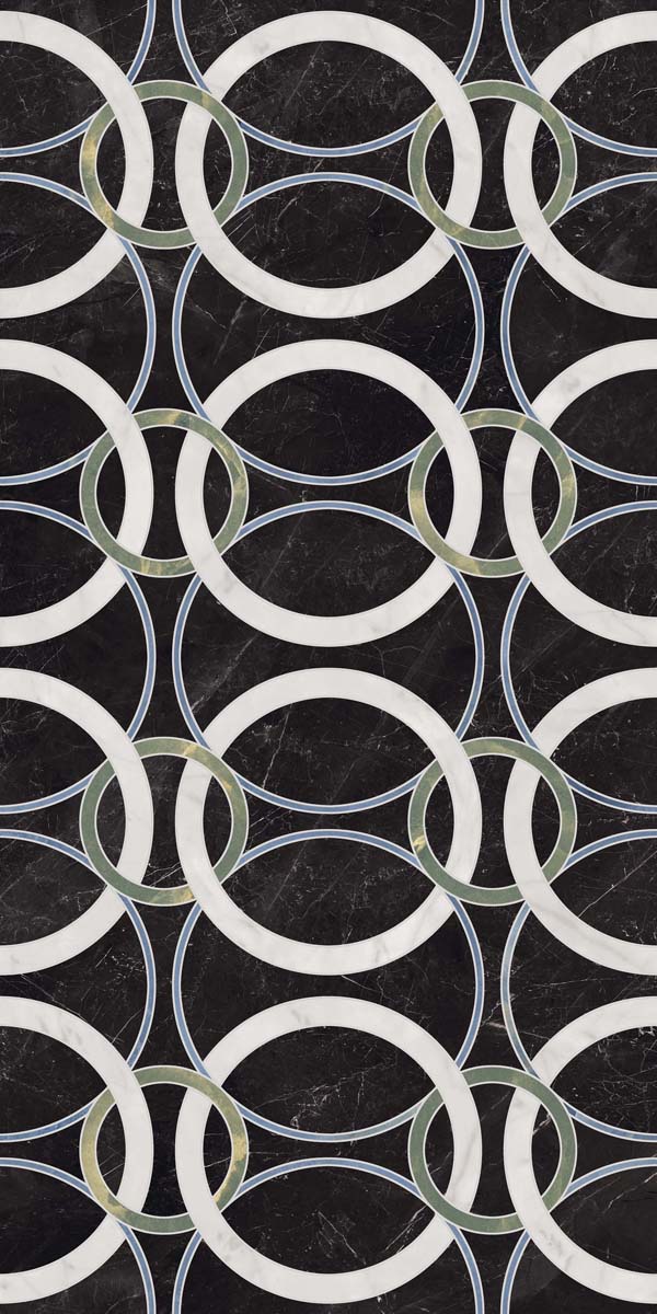 PF60014409 На пол Sensi Fantasy Circular Lux 3D Rett 60x120