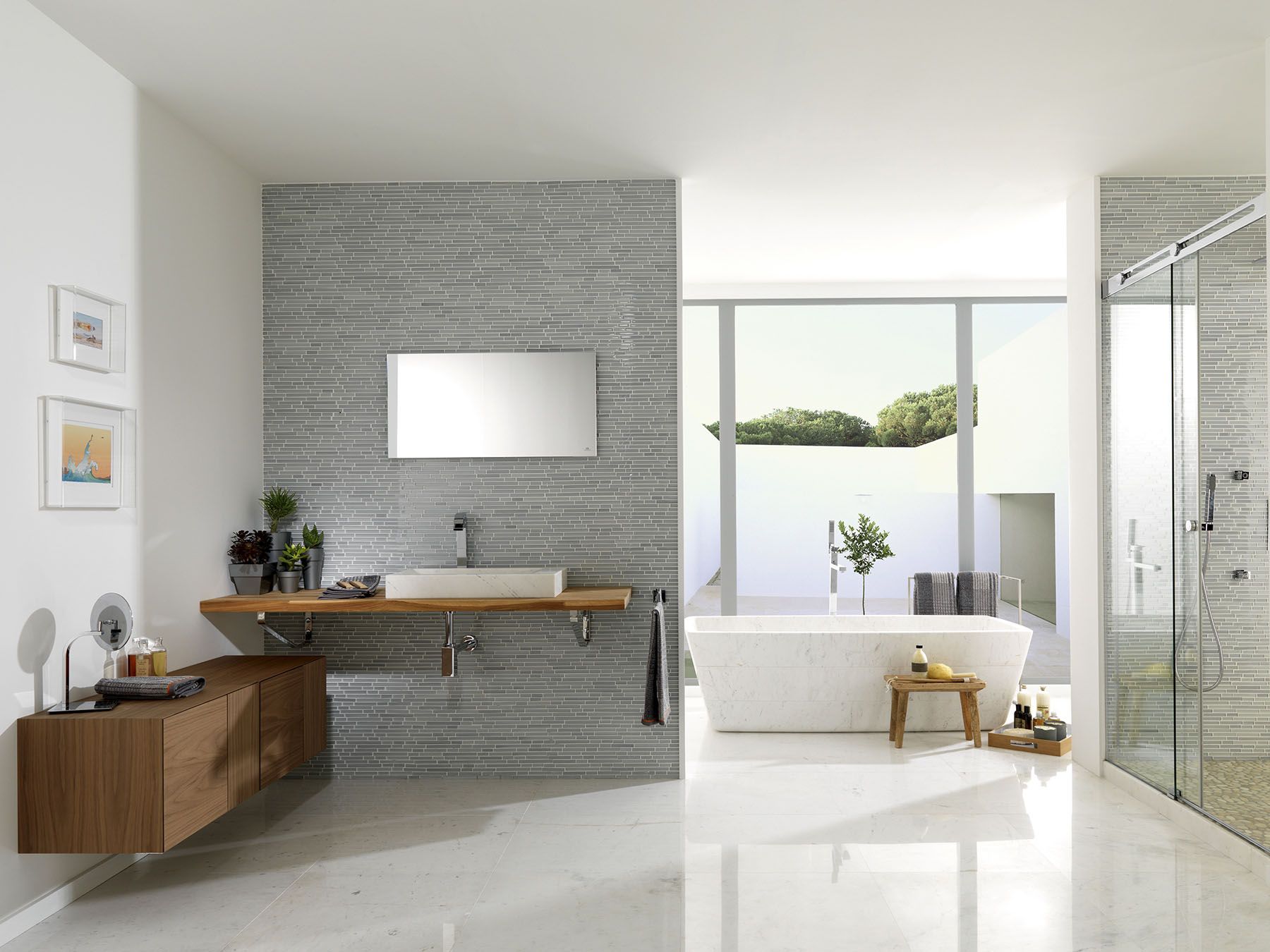 L119294241 На стену MARBLE Kayak Beige Pulido BPT 30x60 - фото 3