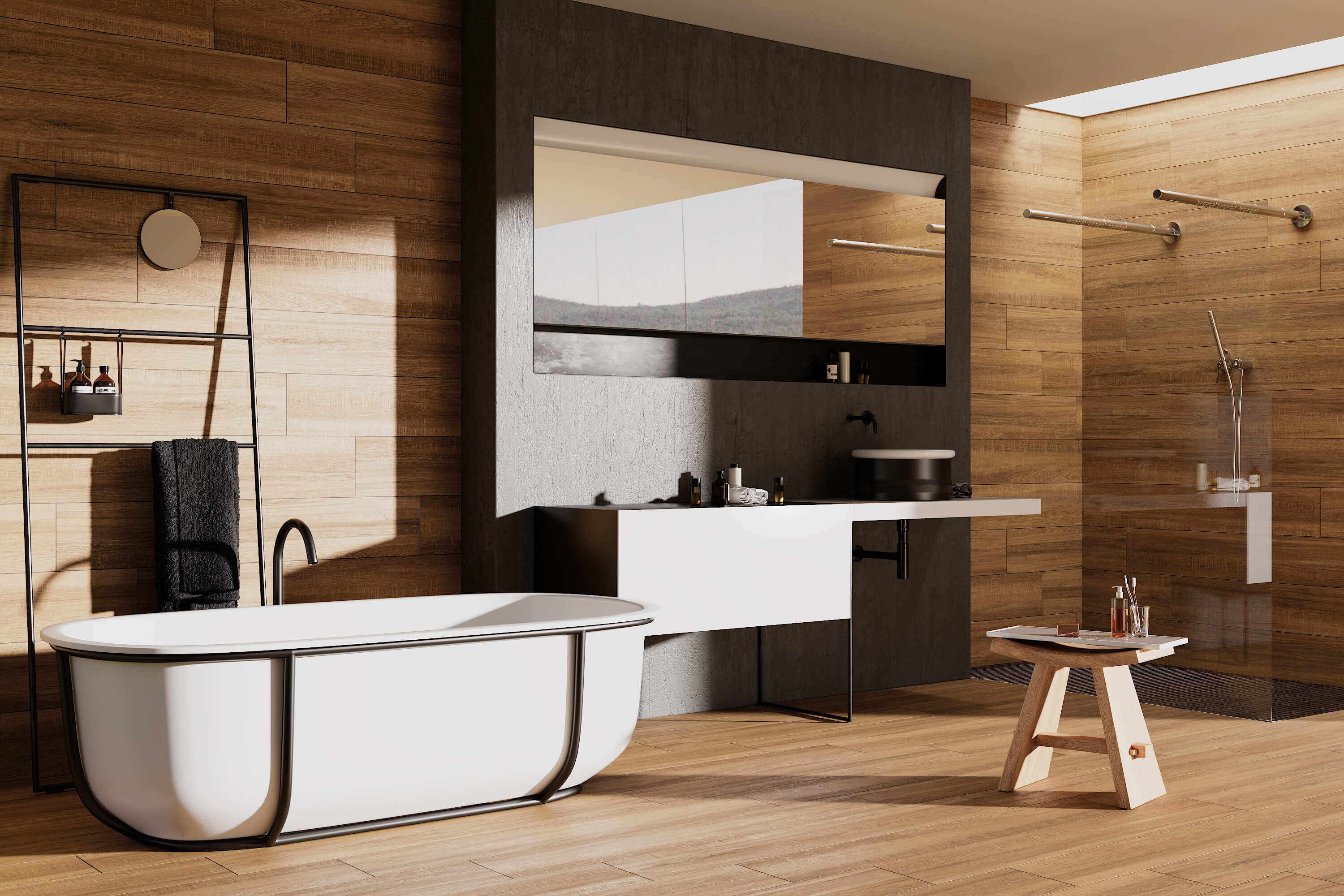 1064  На пол Wood Parma Honey Mate 120x20 - фото 19