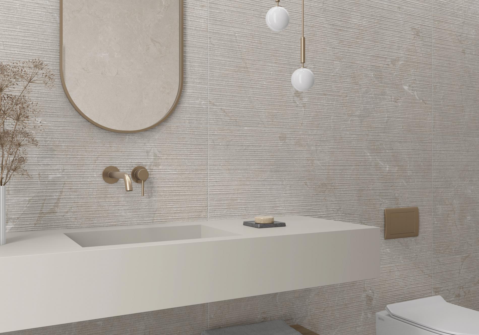 017.250.0210.15098 На стену Constanza Rlv. Mocha MT Rect 60x120 - фото 4