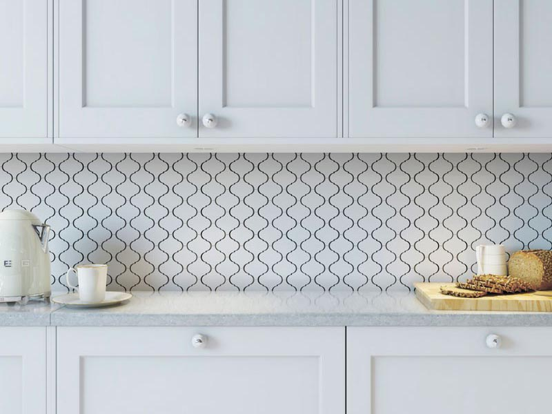 LWWB84555 На стену Homework Crackle Blue Mixed Glossy - фото 3