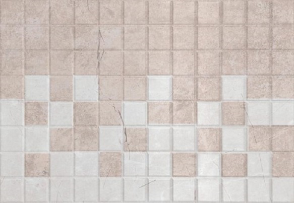 Декор Аруэ 3Д бежевый микс