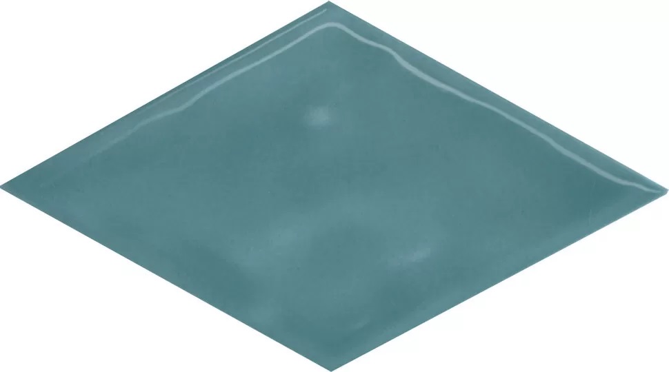 KMD2SRB010BN Декор Риад Бирюзовый глянцевый 13.5x7.8x0.9