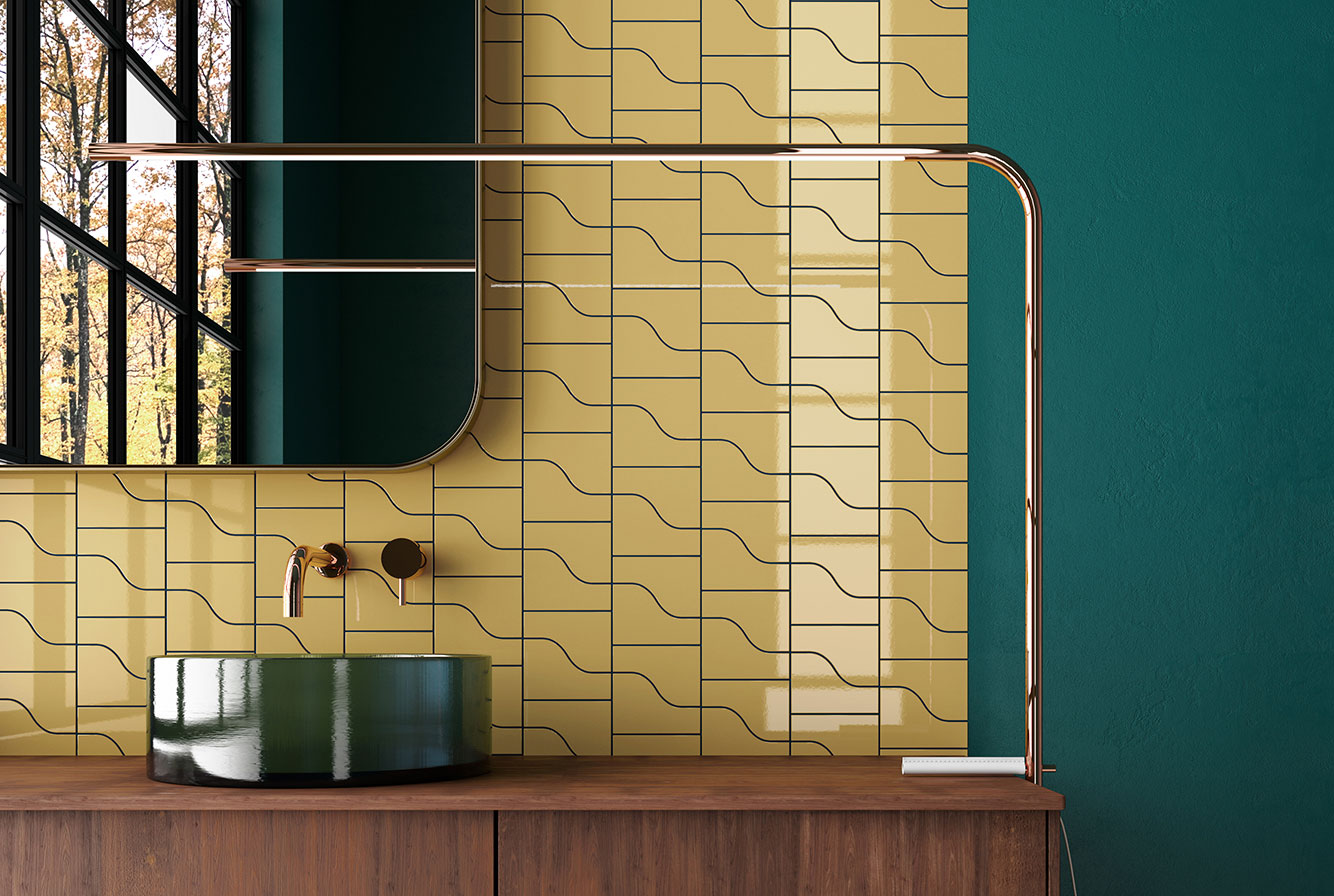 28864 На стену Curve Ink Blue Matt 8.3x12 - фото 10