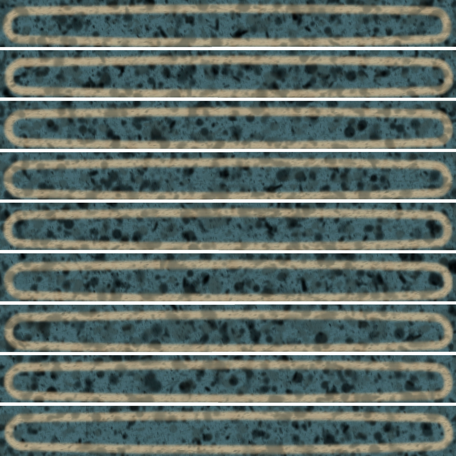 KMD2SOB002BN Декор Далия Чипсет бирюзовый тёмный глянцевый 20x20x0.95 - фото 8