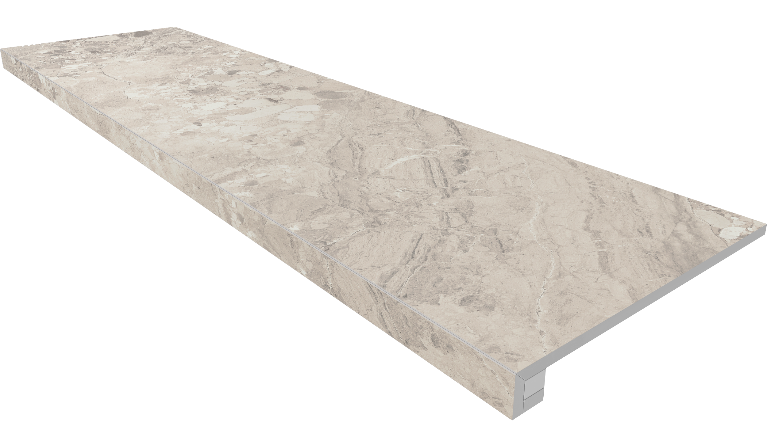 Ступень Oceanmist OM01 Light Grey неполированный 33x120