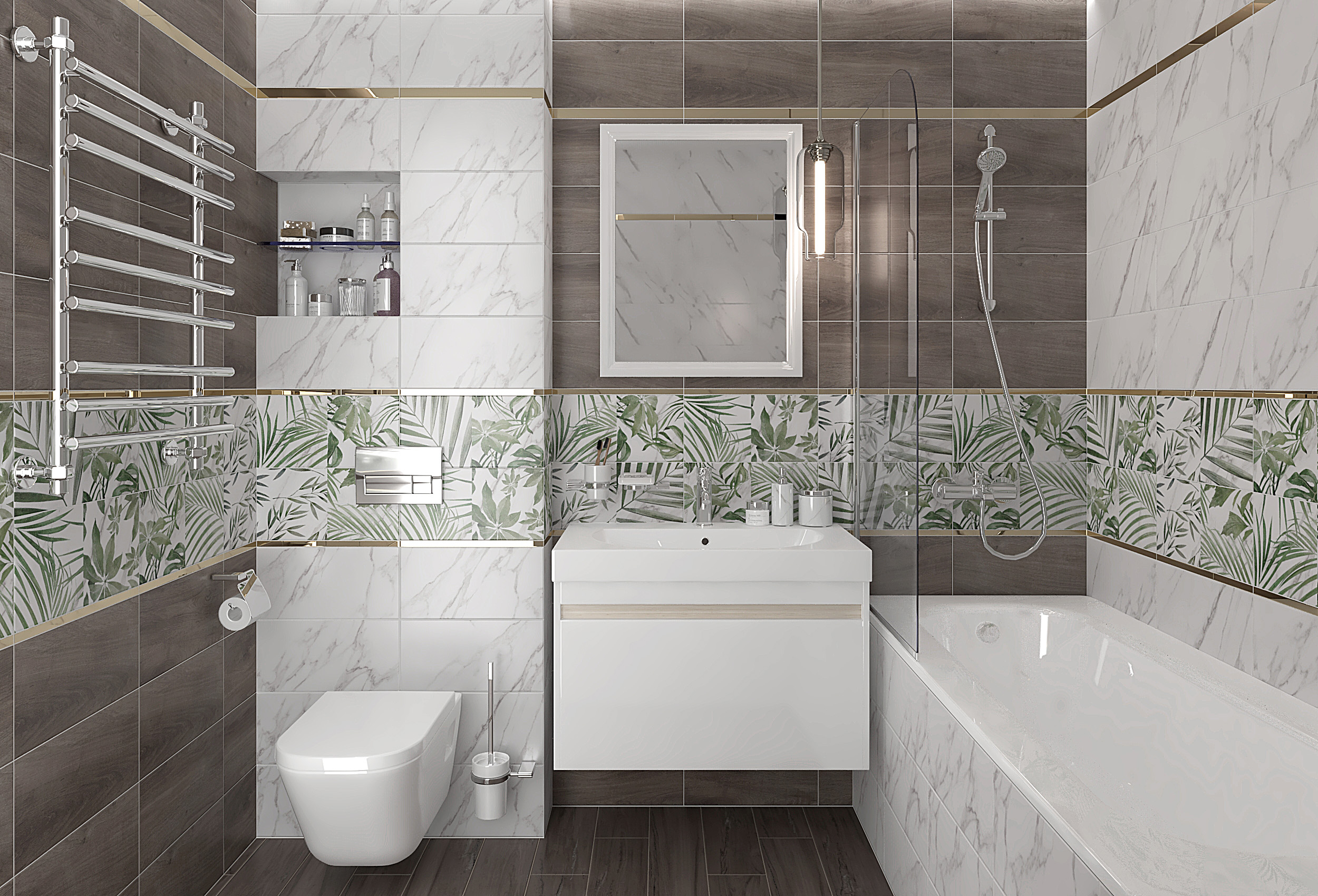 08-00-01-2678 На стену Blanco Белый мозаика - фото 2