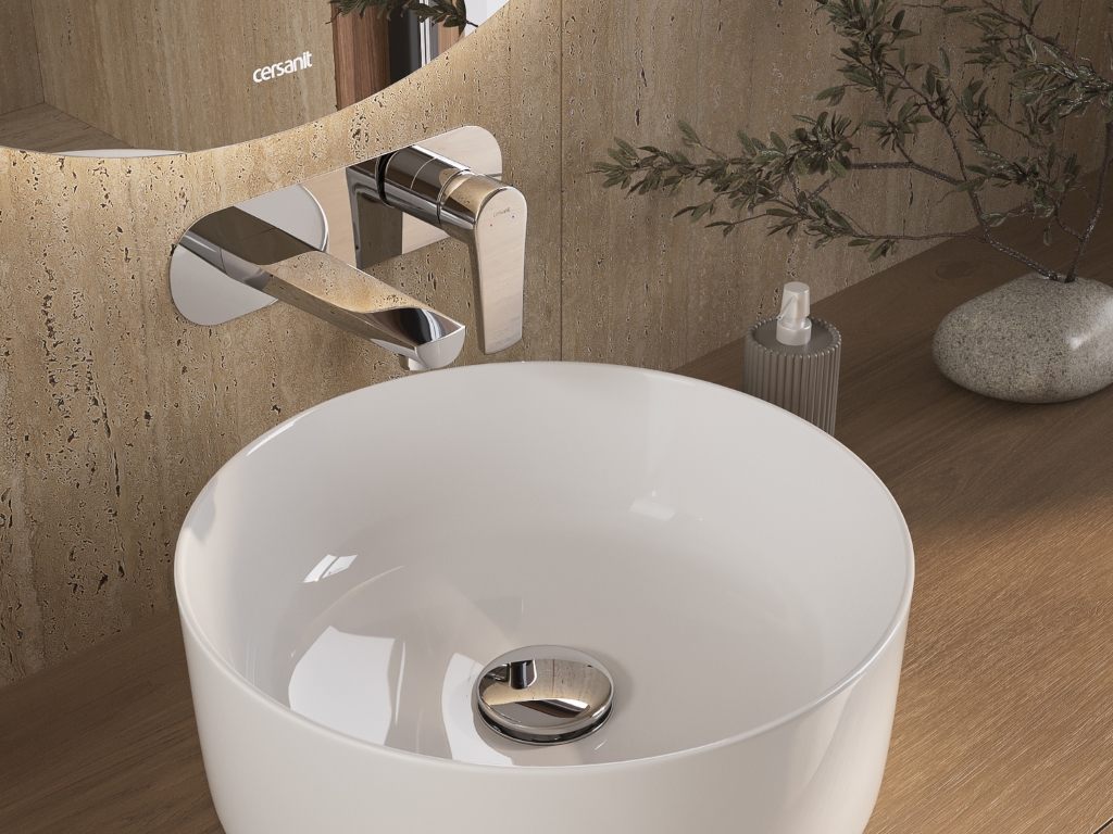 A17422 На пол Travertino Бежевый рельеф ректификат 60x120 - фото 8