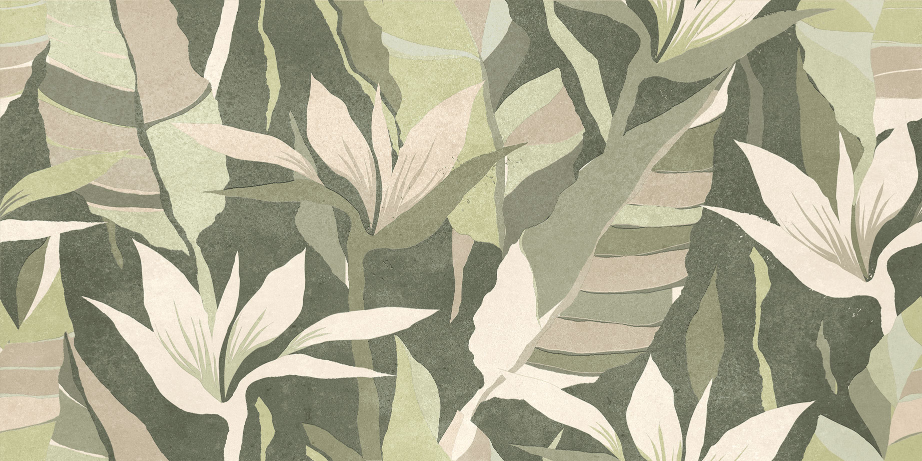 GT245VG На стену Dominica Зеленый тропики 30x60 - фото 5