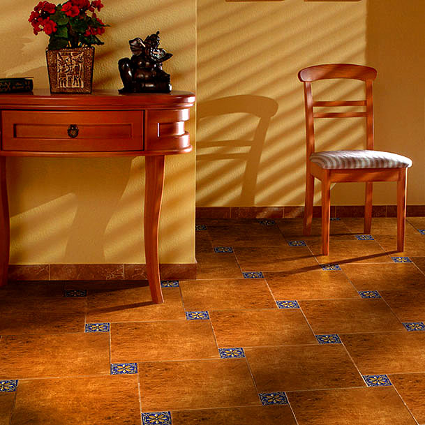 Декоративная вставка Декор (вставки напольные) Акрополь 6х6 - фото 3