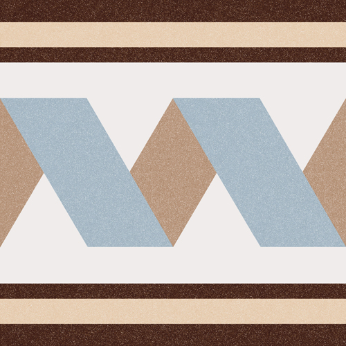 Декор 1900 Florentina-2 Celeste 20х20