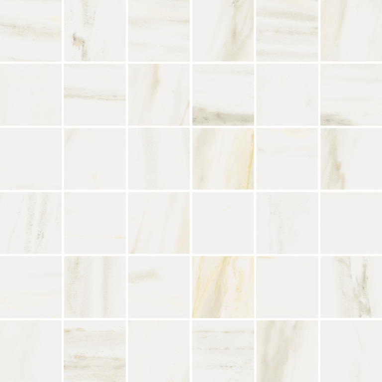 610110001137 На пол Stellaris Carrara Ivory Mosaico 30x30