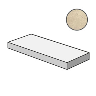 620070001006 Ступень Charme Extra Floor Project Аркадиа 120 Угловая Левая Натуральная