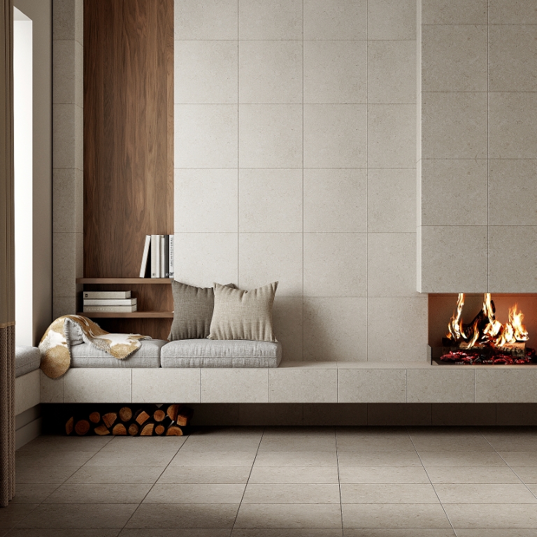 На пол Конкорд 7 светло-бежевый 394x394x7 - фото 7